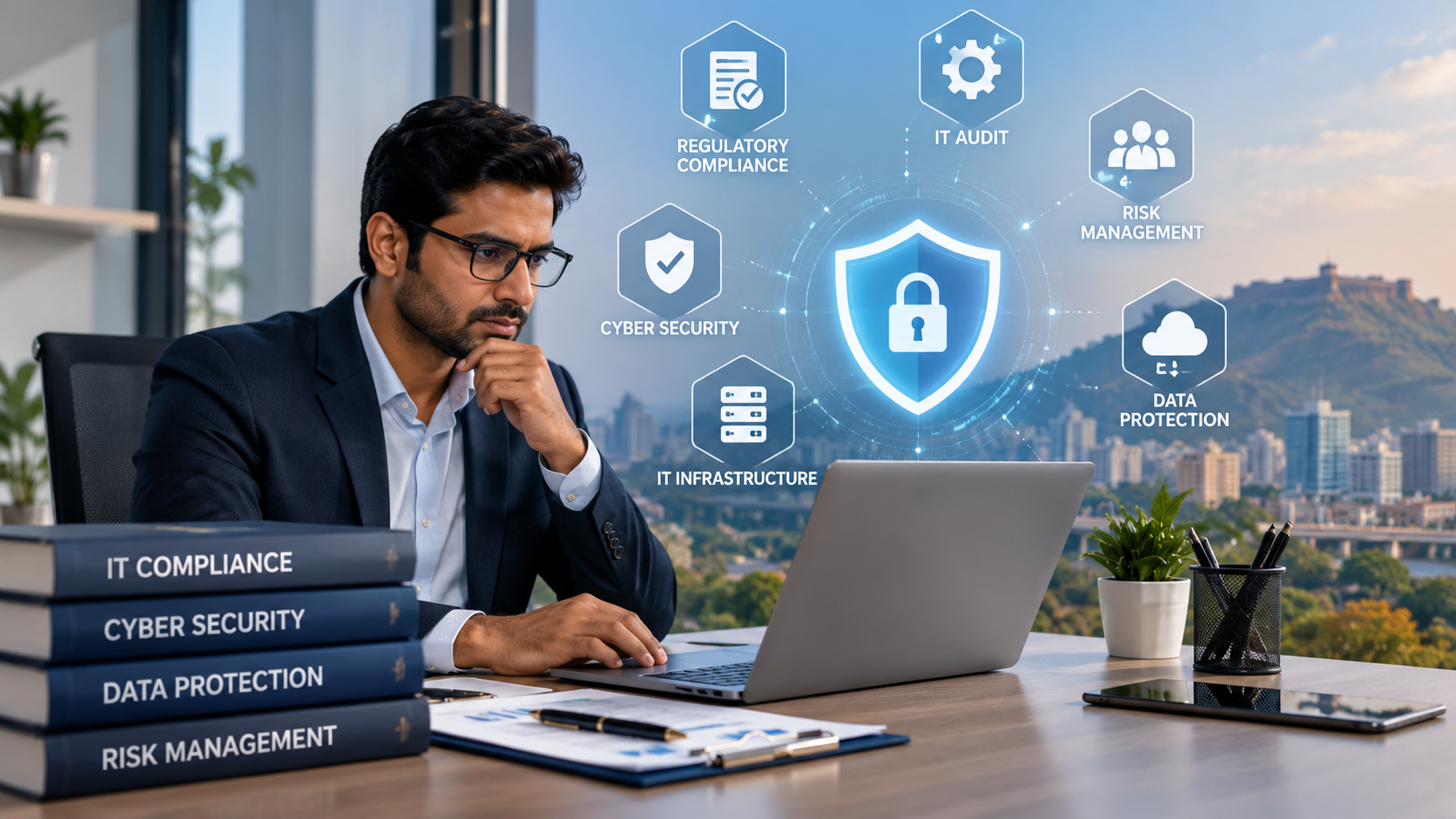 IT Compliance Services in Pune and Pimpri-Chinchwad for cybersecurity, regulatory compliance, IT audits, and data protection.